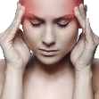 Person with headache